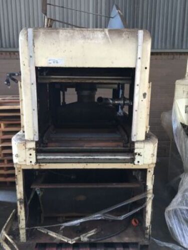 Baker Perkins Heavy Duty Cast Steel Framed Chocolate Enrober, Machine No. 1055