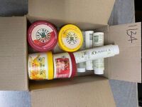 One box of mix Garnier Goji Hair Food, Fructus Hair Banana , Olivella Hair Conditioner.