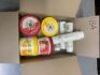 One box of mix Garnier Goji Hair Food, Fructus Hair Banana , Olivella Hair Conditioner.