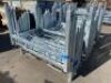 Qty of 8 stackable wine barrel racks - 5