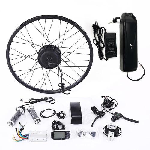 500W Motor 48V Battery Electric Bike Bicycle E-Bike Conversion Kit 26 Inch BK-ACC-REFIT-500W-10AH-AK
