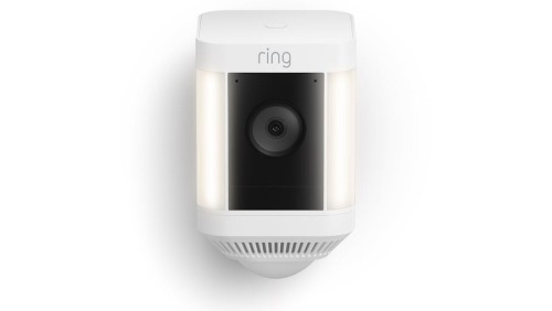 Ring Spotlight Cam Plus Battery Security Camera - White