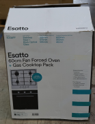 Esatto 60cm Electric Fan Forced Oven + Gas Cooktop (EOG6FF) - 2