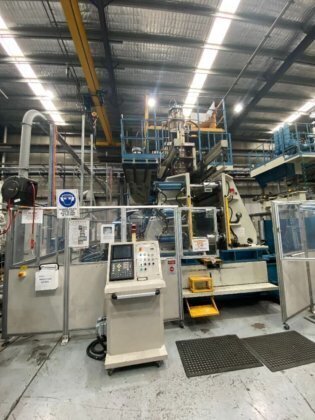 Fong Kee International FK/ABI-125GLK1613 Accumulator Head Blow Moulding Machine