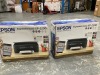 2 x EPSON XP-2200 EXPRESSION HOME PRINTERS - 4