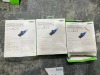 3 x BELKIN CAT6 PATCH/NETWORK CABLE 10M - 2
