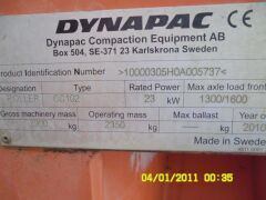 2010 Dynapac CC102 Roller *RESERVE MET* - 10