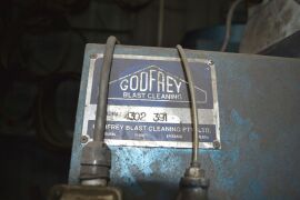 Godfrey Steel Framed Motorised Sand Blast Cabinet S/N: 4302-391 - 2