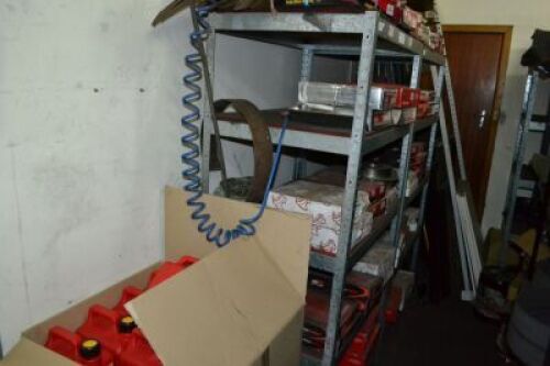 3 x Steel Framed Multi Tiered Adjustable Stock Shelving