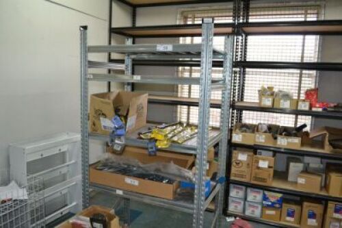 6 x Assorted Bays Steel Framed Shelving