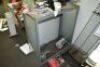 2 x Assorted Timber Office Desks, Chair, Display Cabinet - 2