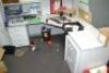 2 x Assorted Timber Office Desks, Chair, Display Cabinet - 4