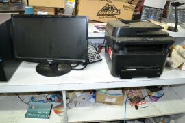 IBM Compatible Personal Computer with 3 LCD Monitors - 3