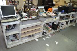Timber Framed Laminated Topped Retail Counter