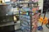 Steel Framed Carousel Display Stand and Large Quantity Nuts, Bolts, Rivets - 2