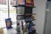 16 x Bays Heavy Duty Steel Framed Single Sided Adjustable Gondola Display Shelving (Black) - 4