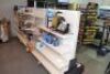 5 x Steel Framed Double Sided 2 Bay Adjustable Gondola Display Stands - 2