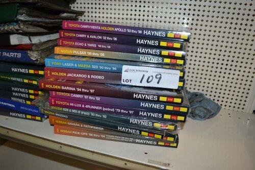 Quantity Haynes Maintenance Repair Manuals
