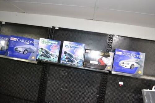 3 x Streetwize Car Covers and 3 Assorted Motorbike Covers