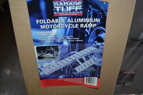 Garage-Tuff Aluminium Folding Motorcycle Ramp