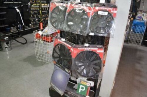 6 x Vehicle Thematic Fan Kits, Auto Cable, Number Plate Covers