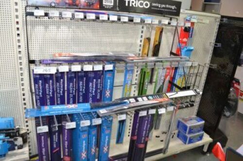 Large Quantity Assorted Wiper Blades and Refills