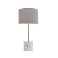Bundle of 2x Arkos Table Lamp White Marble/White ARKOS TL-WHM/WH Telbix