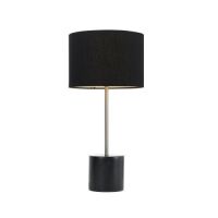Bundle of 1x Arkos Table Lamp White Marble/White ARKOS TL-WHM/WH Telbix and 1x Arkos Table Lamp Black Marble/Black ARKOS TL-BKM/BK Telbix