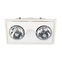 Mercator Midas Duo 3 in 1 Bathroom Heater White- BS132ESWWH