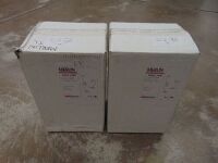 Bundle of 2x Merlin desk lamp TL-NK nickel/Chrome colour