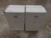 Bundle of 2x Merlin desk lamp TL-NK nickel/Chrome colour