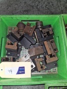 Assorted TMC Nakamura Tool holders, includes green tray