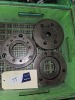 Assorted CNC spindle adaptors, includes green tray