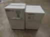 Bundle of 1x Miren Table Lamp Small White MIREN TLS-RD/WH and 1x Taryn Table Lamp - 2