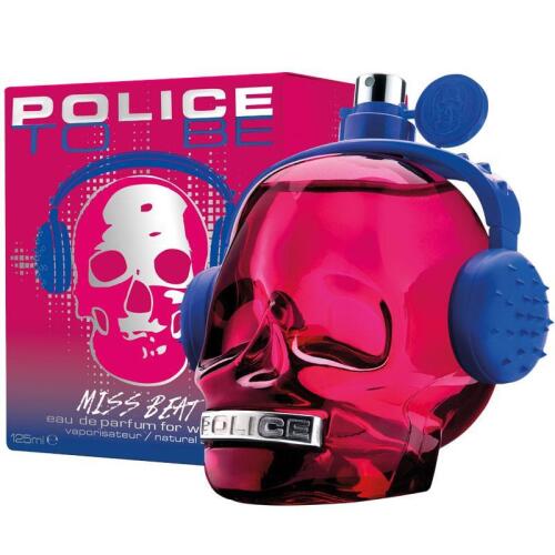5x Police To Be Miss Beat Eau de Parfum 125ml Spray