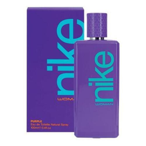 5x Nike Woman Purple Eau De Toilette 100ml