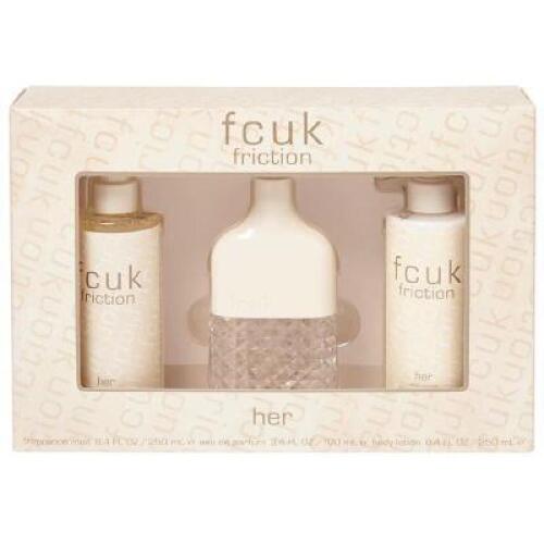 FCUK Friction Her 100ml 3 Piece Set