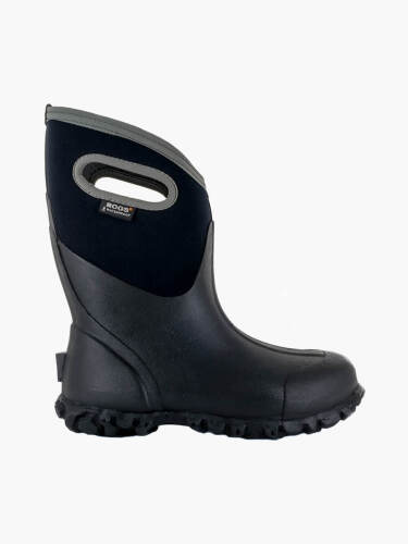 Bogs Mens Ultra Mid Farm Boots 001 - Black - Size US/8