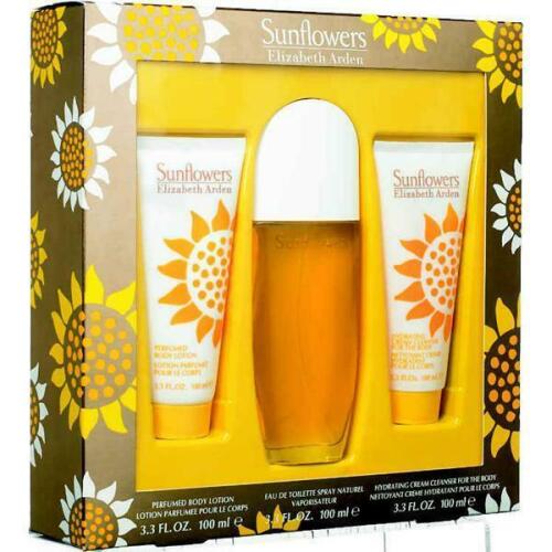 Elizabeth Arden Sunflowers 100ml 3 Piece Gift Set