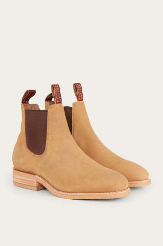 Ringers Western Kununurra Men's Boot 122107-RW-CML-8-EE - Camel - EE Size US/8