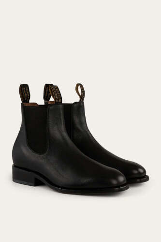 Ringers Western Kununurra Men's Boot 519250001-BLK-9-D - Black - D - Size US/9