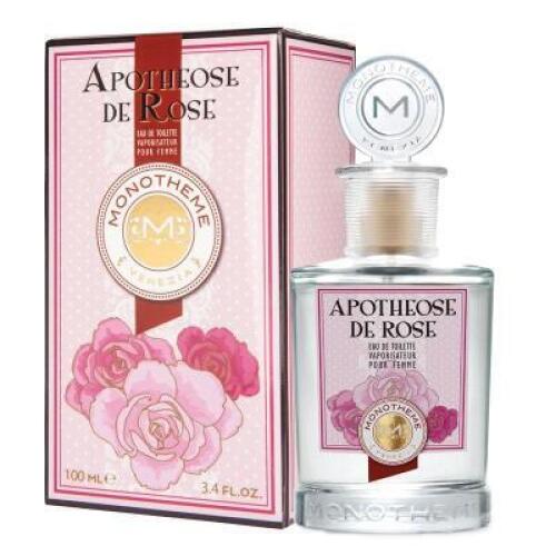 Monotheme Apotheose De Rose Pour Femme Eau De Toilette 100ml Spray