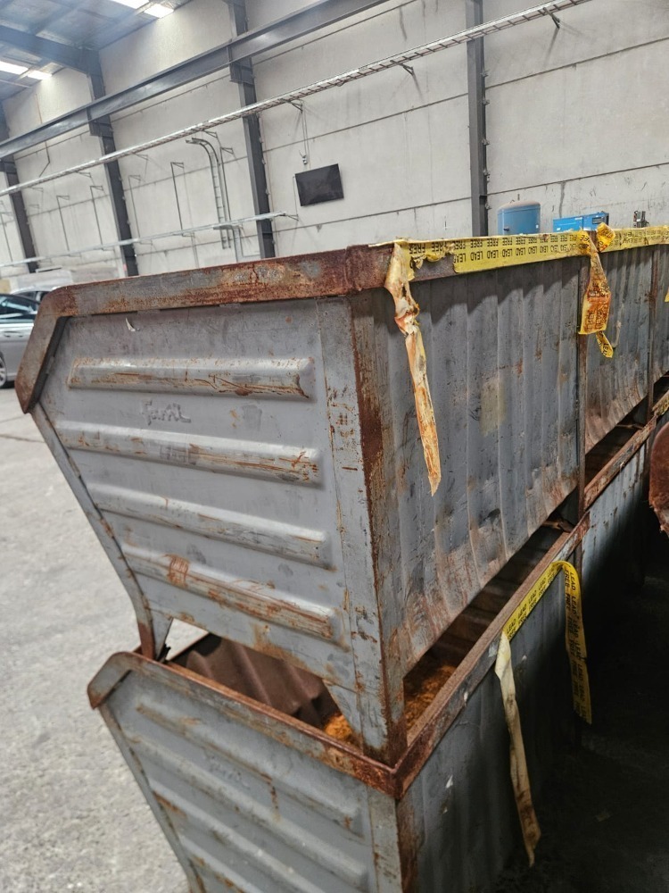 10x FAMI Steel Storage Stackable Bin | Hilco Global APAC