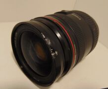 Canon EF Camera Lens & Canon LC-E6E Battery Charger - 3