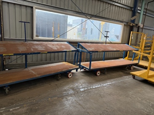 Two Tier Custom Tug Trailer