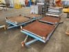 1 x Heavy Duty Pallet Tug Trailer - 2