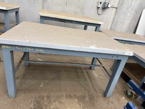 1 x Work Bench with Concrete Top