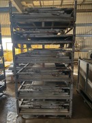 6 x Open Front Pallet Cage