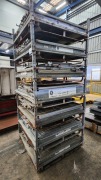 7 x Open Front Pallet Cage