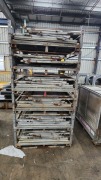 7 x Open Front Pallet Cage